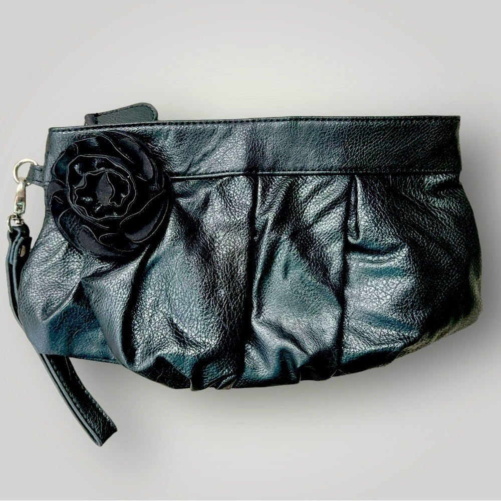 NY&CO Black Clutch/Wristlet
